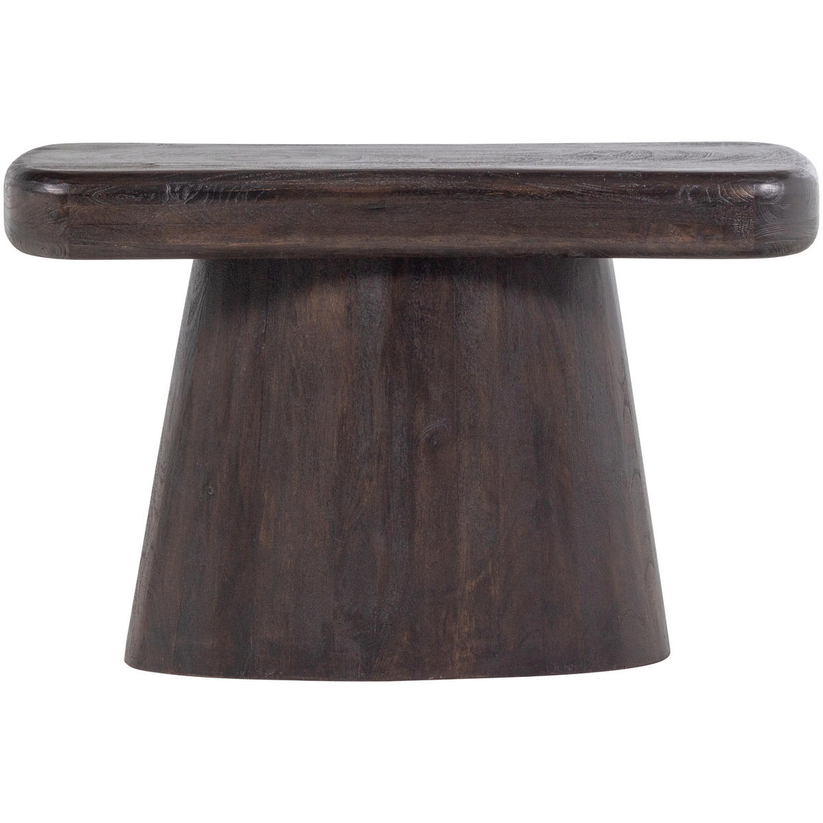 BEISTELLTISCH 120/40/76 cm Amco Mangoholz vollmassiv Schwarz rechteckig  - Schwarz, Design, Holz (120/40/76cm) - Livetastic