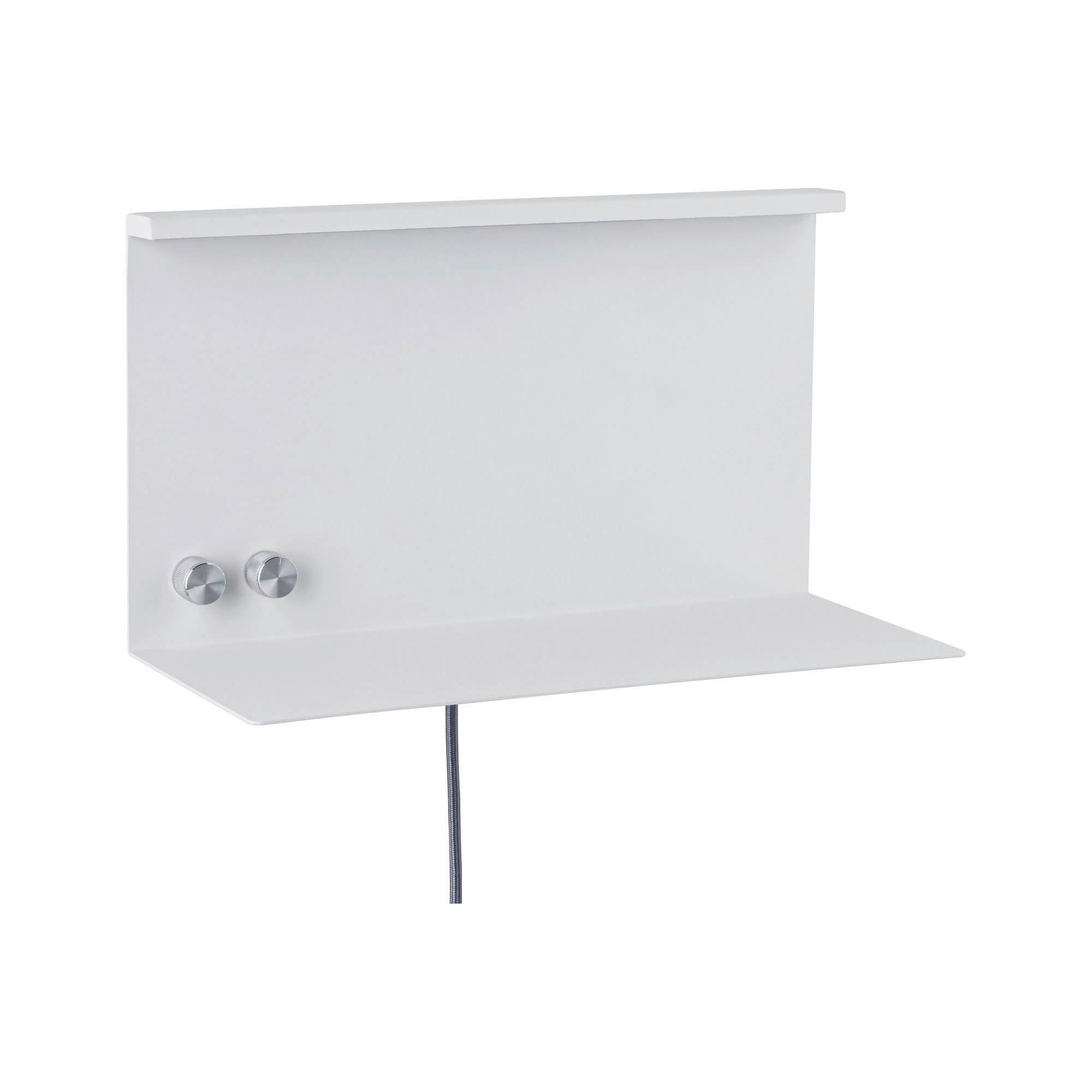 LED-WANDLEUCHTE 35/20 cm   - Weiß, Design, Metall (35/20cm) - Paulmann