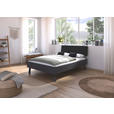 BETT 140/200 cm  in Grau  - Grau, Design, Holzwerkstoff/Textil (140/200cm) - Carryhome