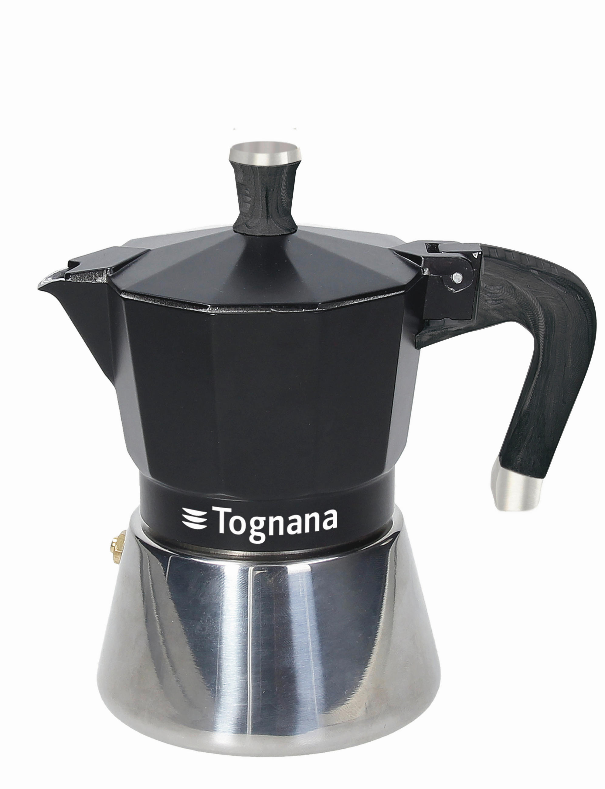 POSUDA ZA PRIPREMANJE KAVE SPHERA - crna, Basics, metal/plastika (13/13/19cm) - Tognana