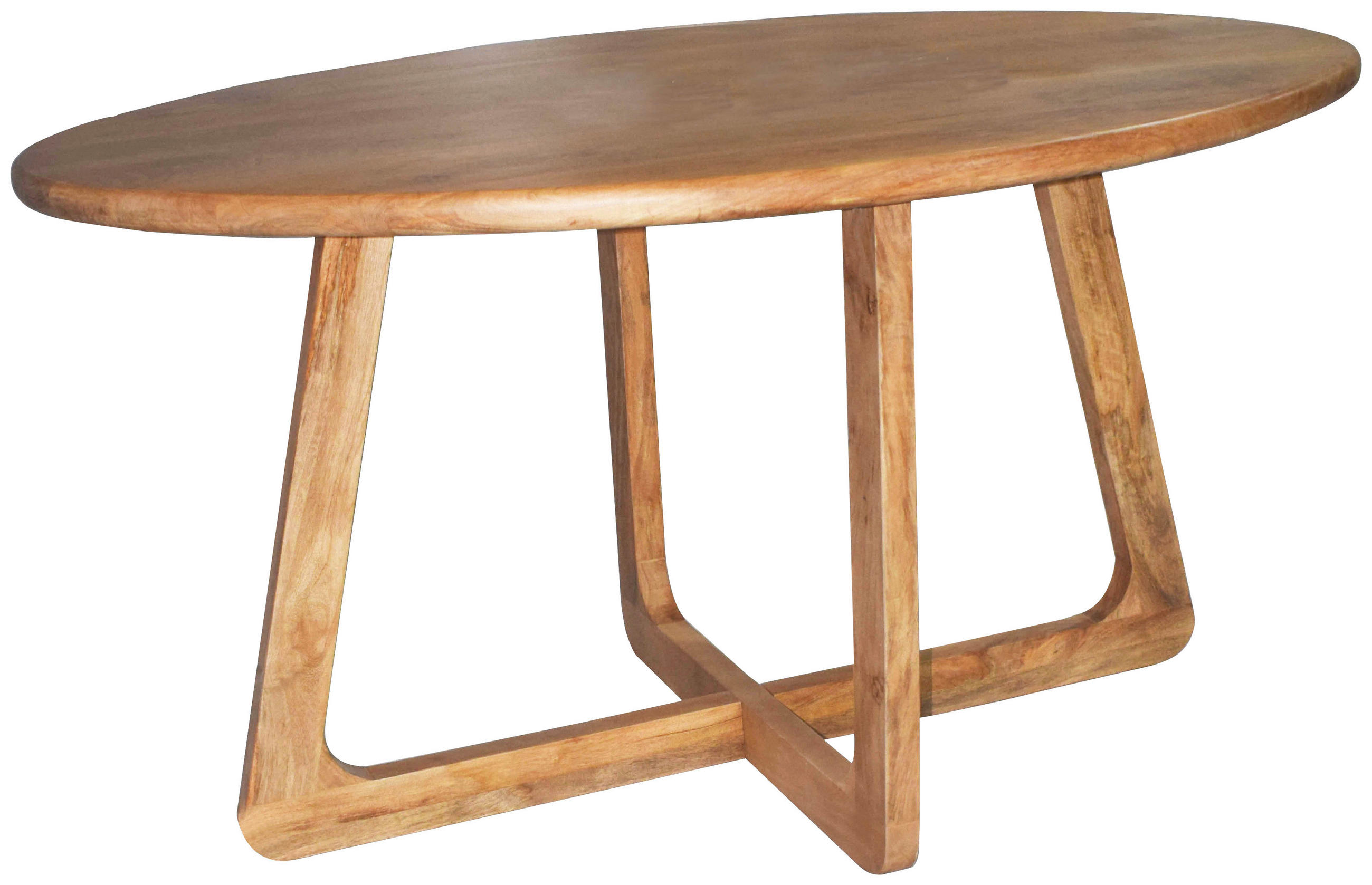E-shop MID.YOU JEDÁLENSKÝ STÔL, mangové drevo, prírodná farba, 145/100/75,5 cm