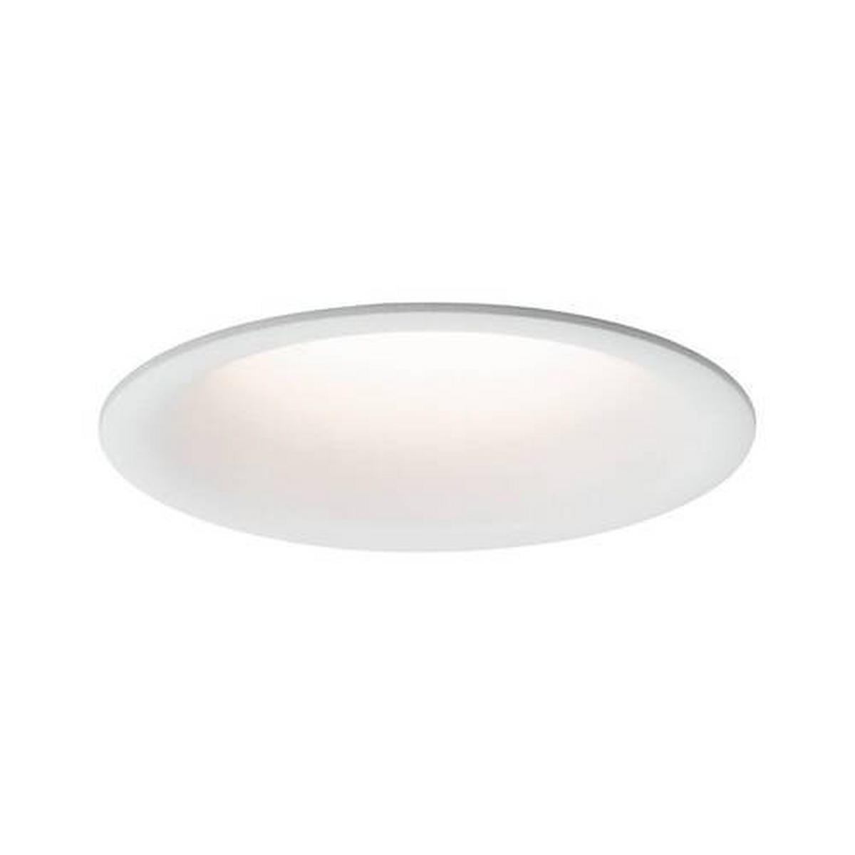 DECKENLEUCHTE 7,7/5 cm   - Weiß, Design, Kunststoff (7,7/5cm) - Paulmann