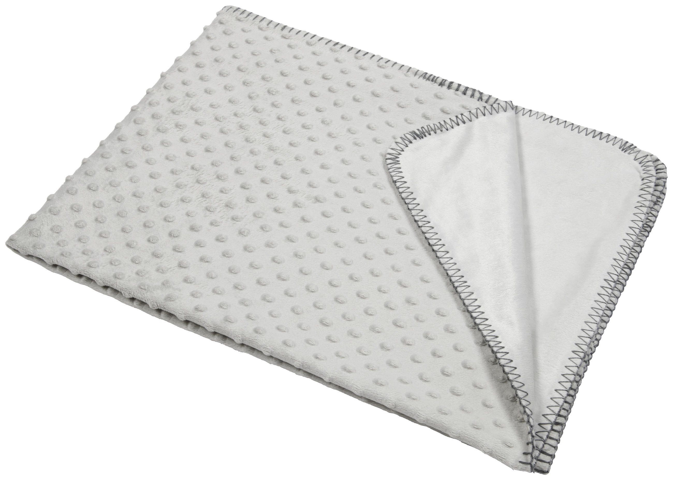HEBKÁ DEKA, 75/100 cm - světle šedá, Basics, textil (75/100cm) - My Baby Lou