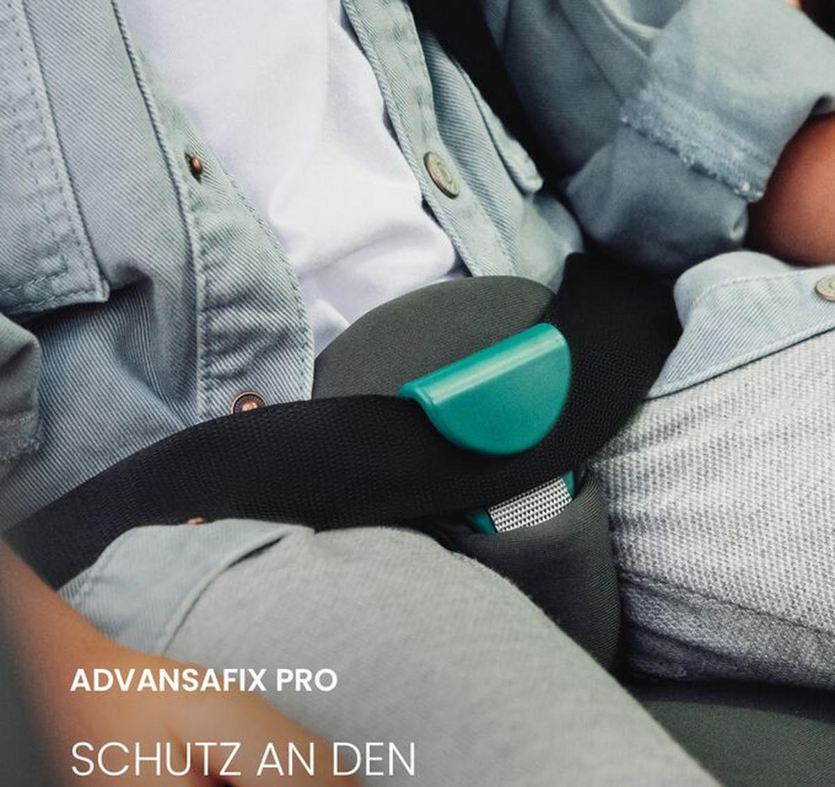 KINDERAUTOSITZ Advansafix Pro  - Greige/Hellgrau, Basics, Kunststoff/Textil (44/60/48cm) - Britax Römer
