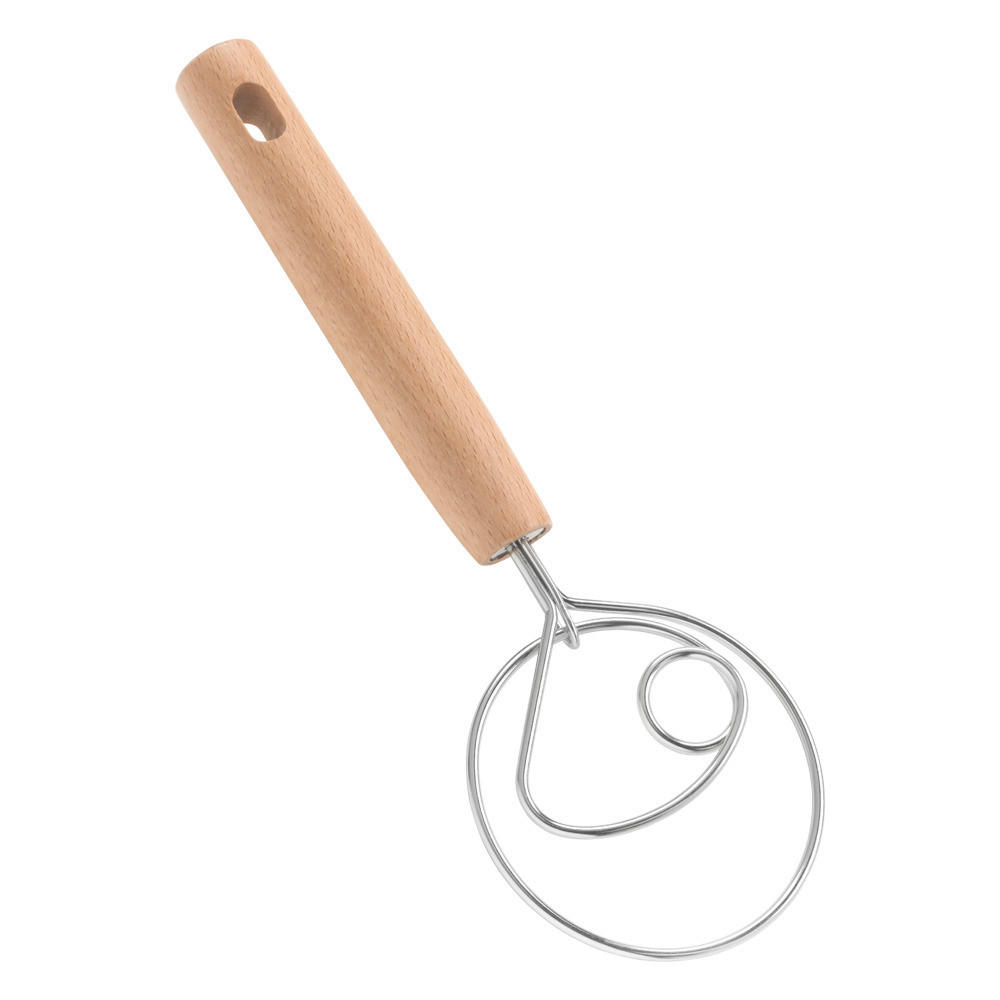 HABVERŐ - nemesacélszínű/bükkszínű, Basics, fa/fém (6,5/30/2,5cm) - Metaltex