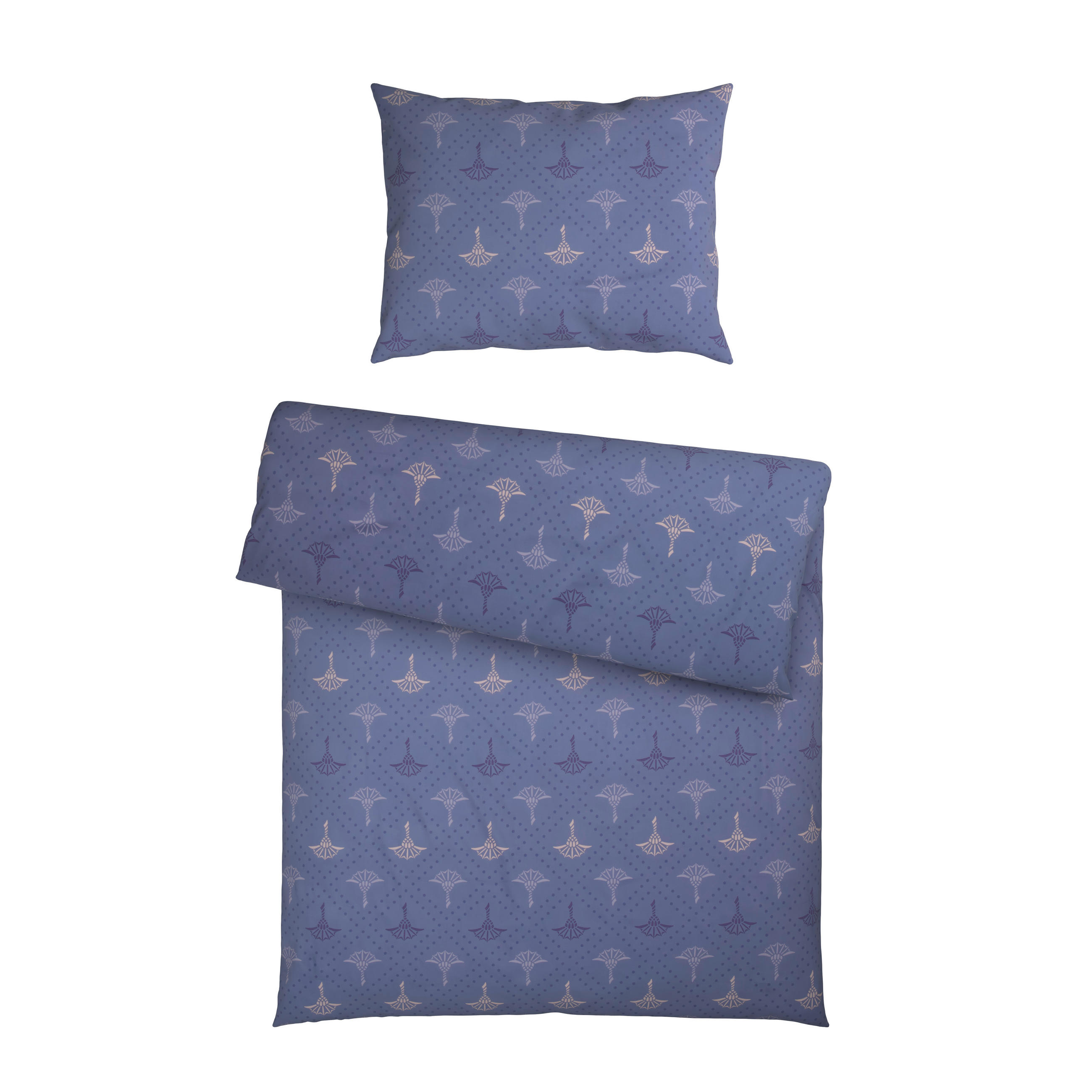 BETTWÄSCHE Makosatin 140/200 cm  - Blau, Basics, Textil (140/200cm) - Joop!