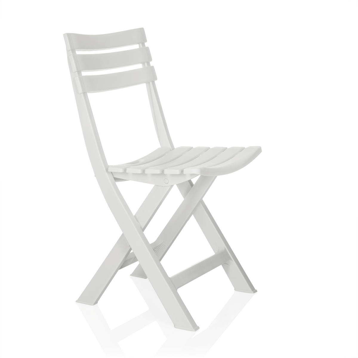 FÄLLSTOL i plast vit  - vit, Modern, plast (42/80/45,5cm) - MID.YOU