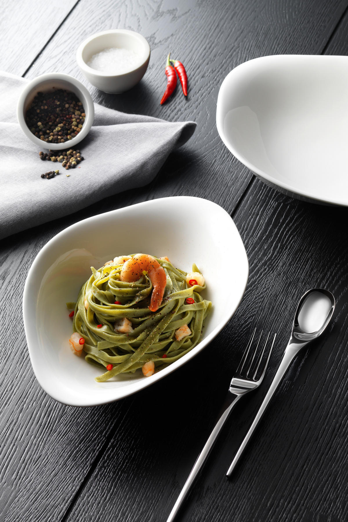 PASTATELLERSET Vapiano 2-teilig  - Weiß, Design, Keramik (27/20cm) - Villeroy & Boch
