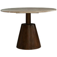 ESSTISCH in Holz, Stein 110/76/110 cm  - Walnussfarben, MODERN, Holz/Stein (110/76/110cm) - Livetastic