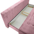 SCHLAFSOFA  in Flachgewebe Altrosa  - Buchefarben/Altrosa, KONVENTIONELL, Holz/Textil (204/75/100cm) - Carryhome