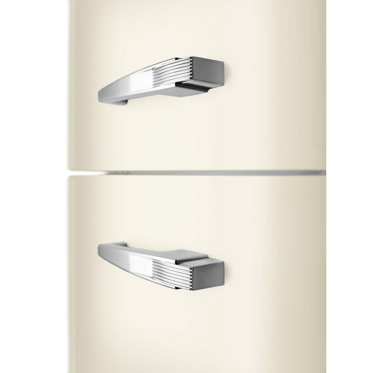 KÜHL-GEFRIER-KOMBINATION FAB30LCR5  - Creme, MODERN, Metall (60/172/72,8cm) - SMEG