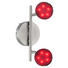 LED-STRAHLER - Nickelfarben, Design, Kunststoff/Metall (34/17/10cm)