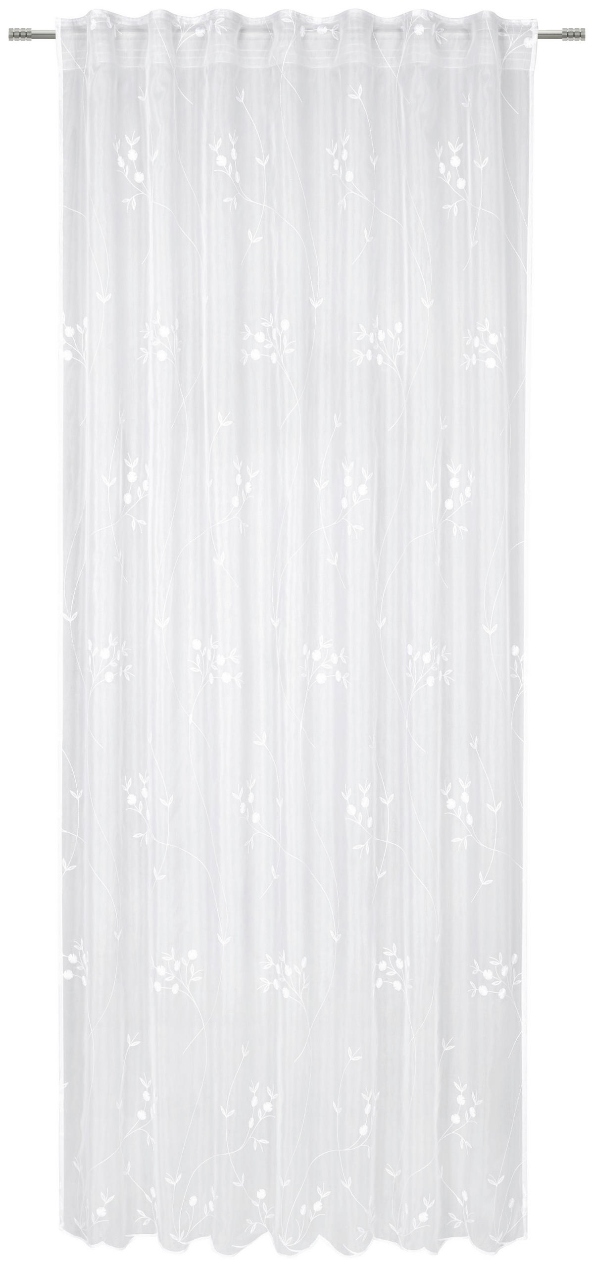 PROSOJNO BLAGO ZA ZAVESE            280 cm  bela  - bela, Konvencionalno, tekstil (280cm) - Esposa