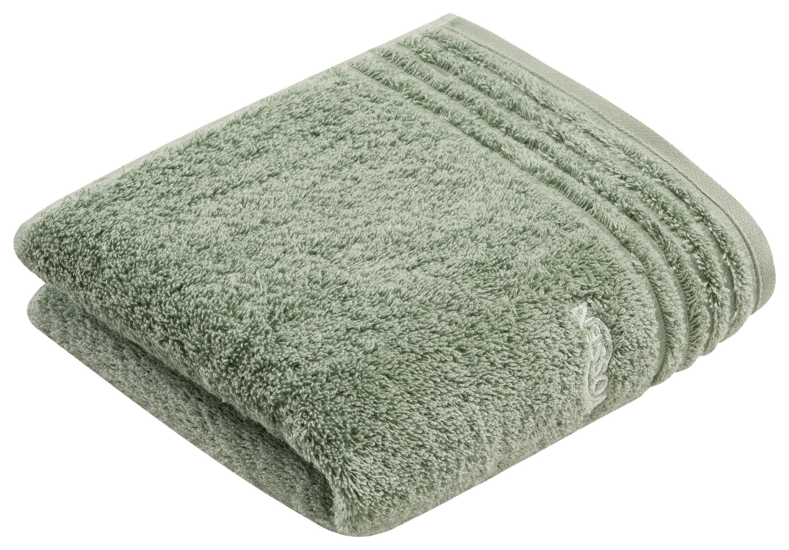 HANDTUCH 110/60 cm Vienna Style Supersoft NOS Vossen Wäsche Grün  - Grün, Basics, Textil (110/60cm) - Vossen