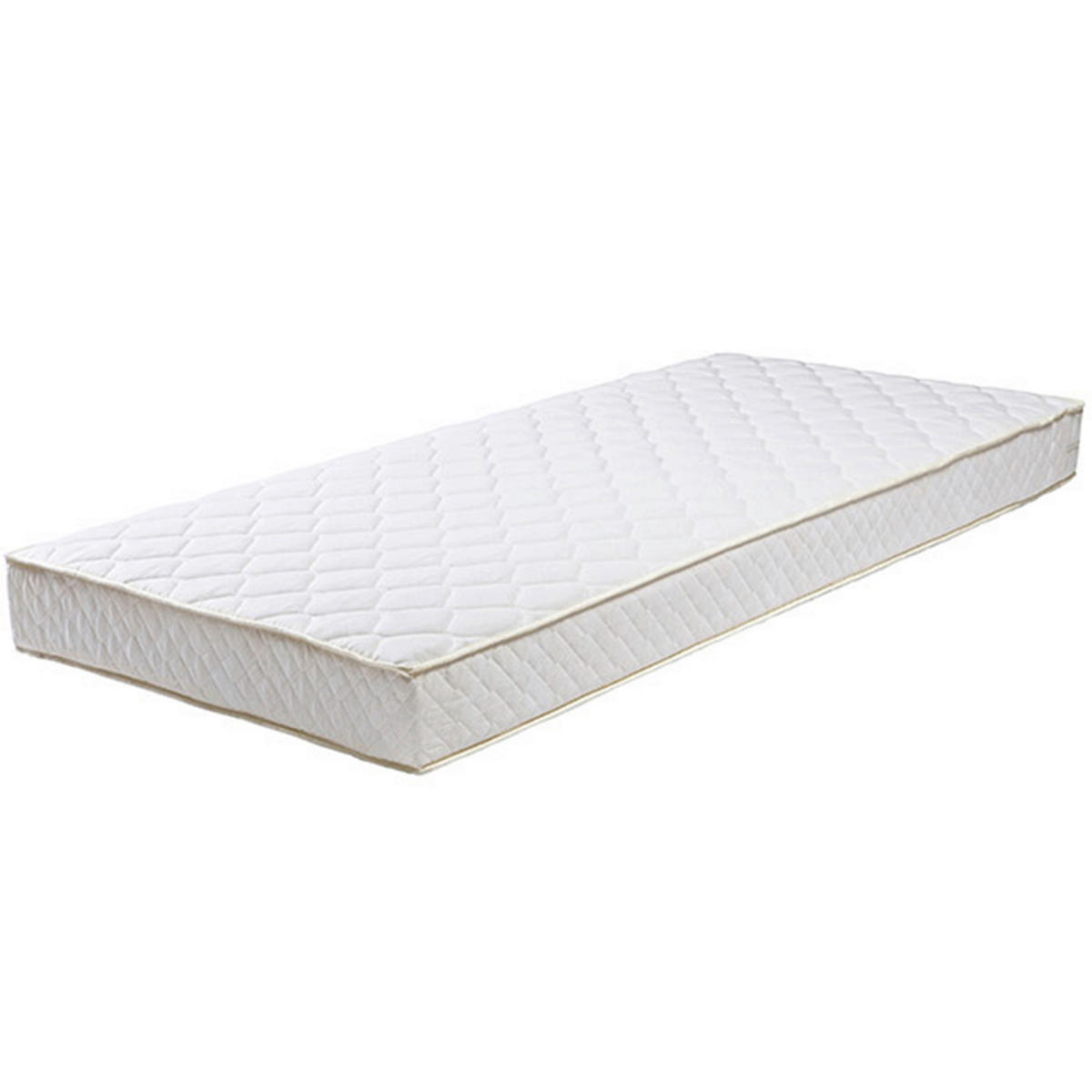 FEDERKERNMATRATZE Bonell 90/200 cm Höhe ca. 18 cm  - Weiß, Basics, Textil (90/200cm) - MID.YOU