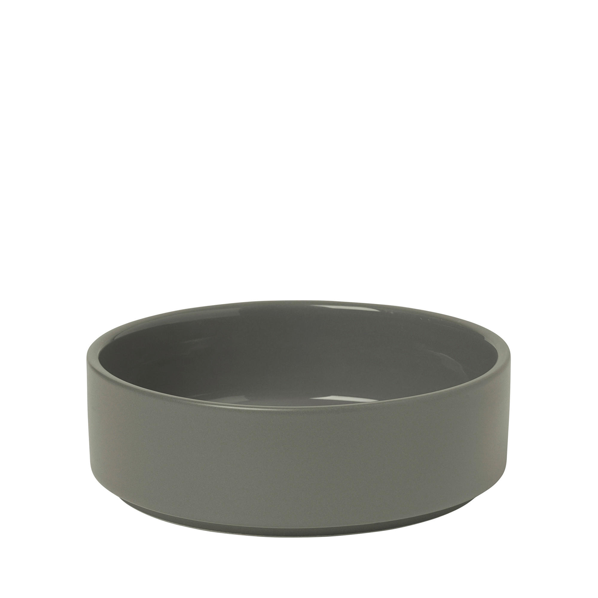 SCHALE   - Dunkelgrau, Design, Keramik (14/4,5cm) - Blomus