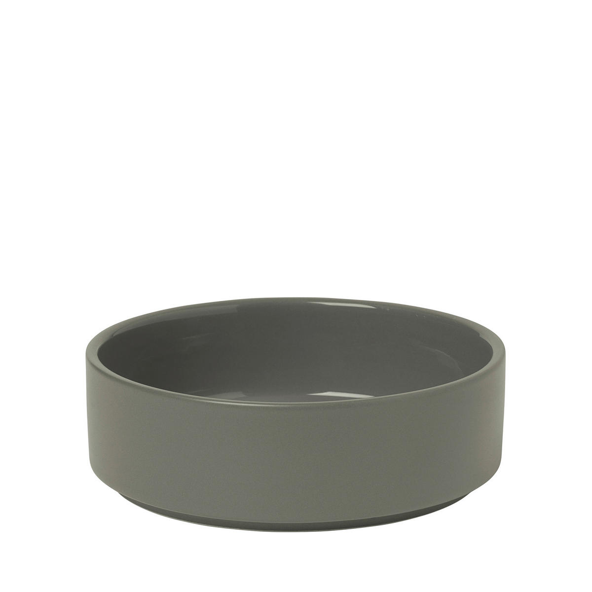 SCHALE   - Dunkelgrau, Design, Keramik (14/4,5cm) - Blomus