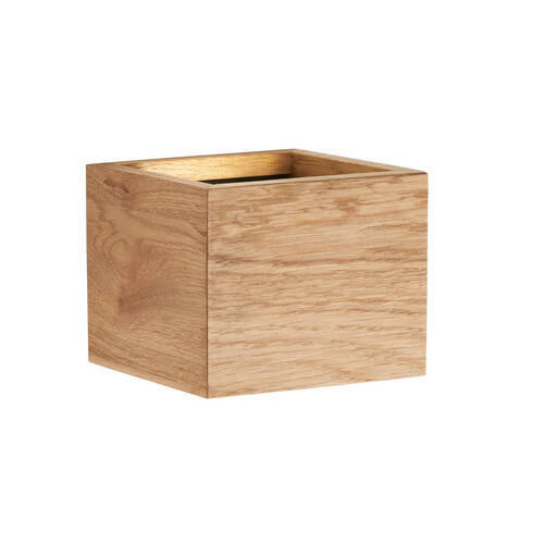 LED-WANDLEUCHTE - Schwarz, Natur, Holz/Metall (12,5/10/11,5cm) - Fischer & Honsel