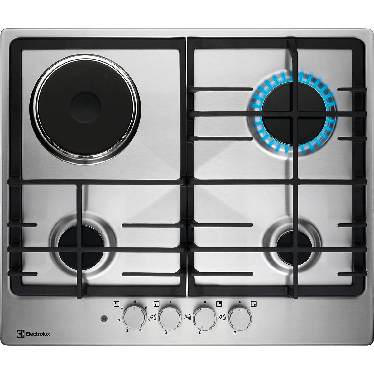 PLOČA KGM64311X - boje oplemenjenog čelika, Design, metal (60/5,1/52cm) - Electrolux