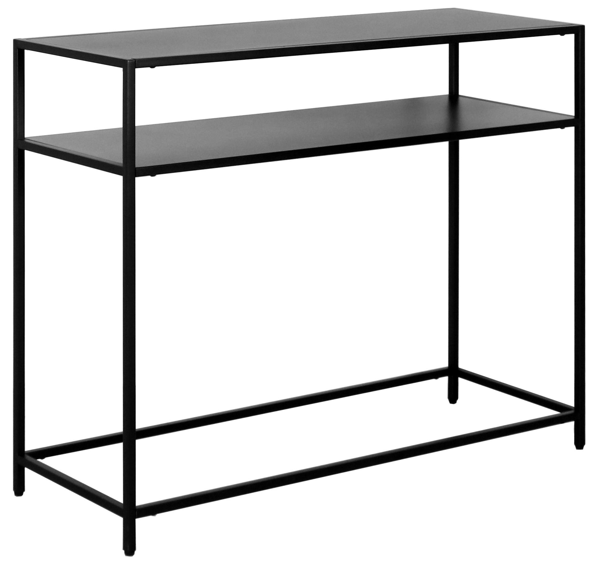 KONSOLBORD i metall   100/79/35 cm  - svart, Trend, metall (100/79/35cm) - Best Price