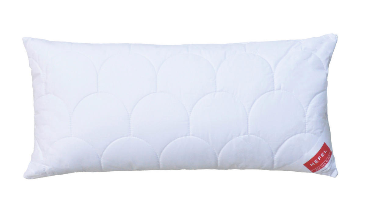 VANKÚŠ, 40/80 cm - biela, Basics, textil (40/80cm) - Hefel Textil