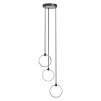 LED-PENDELLEUCHTE 28/20/121 cm   - Schwarz, Design, Kunststoff (28/20/121cm) - Ledvance