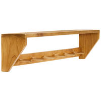 WANDGARDEROBE - Hellbraun/Naturfarben, Natur, Holz (100/15/20cm) - MID.YOU