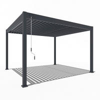 PERGOLA 360/400/255 cm   - Graphitfarben, Basics, Metall (360/400/255cm) - Gardenson
