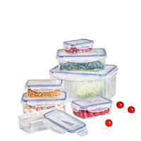Frischhaltedosen-set 7-teilig  - Blau/Transparent, Basics, Kunststoff - Homeware Profession.