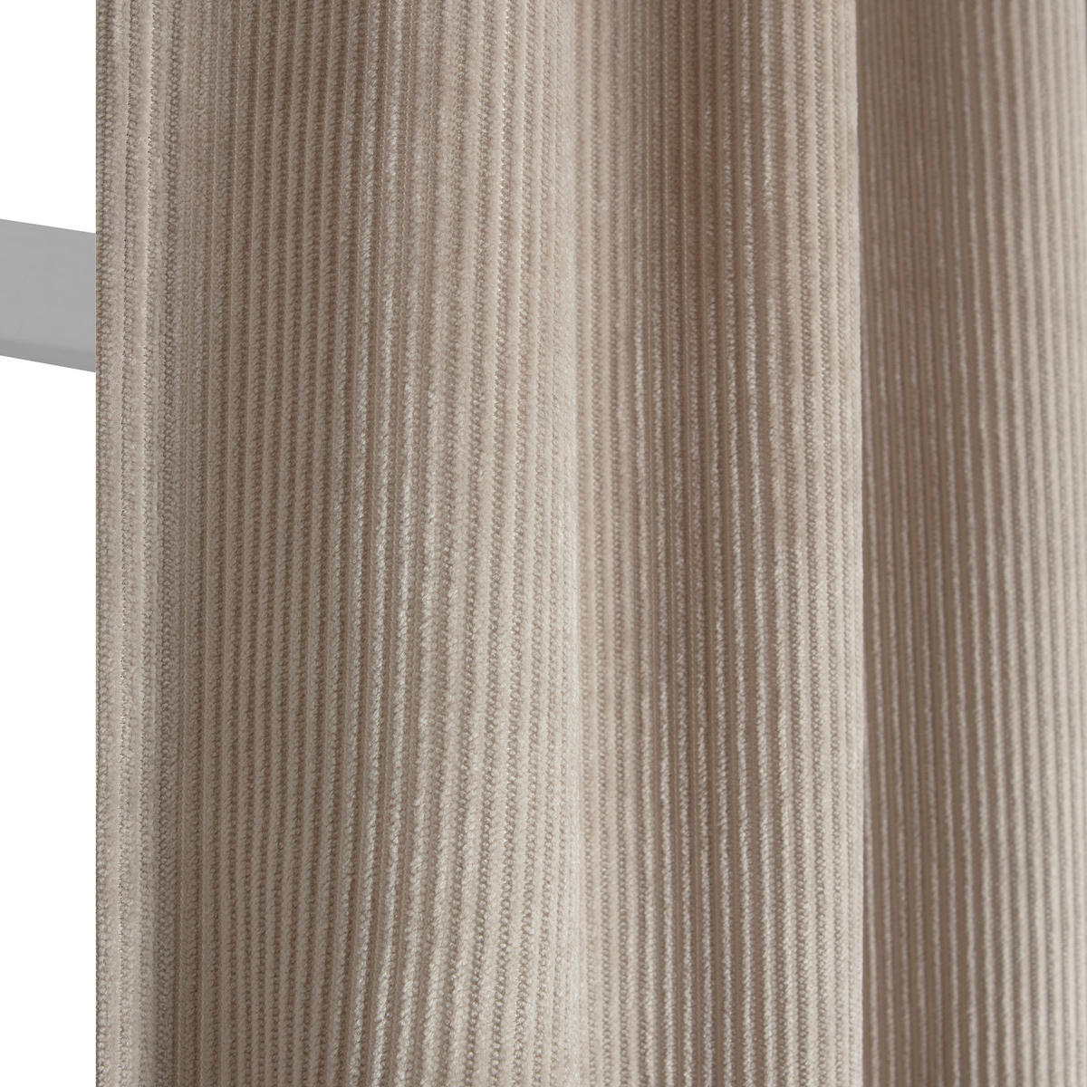 FERTIGVORHANG blickdicht  - Beige, Basics, Textil (140/240cm)