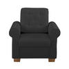 SESSEL in Anthrazit  - Anthrazit/Buchefarben, Design, Holz/Textil (93/89/82cm) - MID.YOU