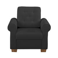 SESSEL in Anthrazit  - Anthrazit/Buchefarben, Design, Holz/Textil (93/89/82cm) - MID.YOU