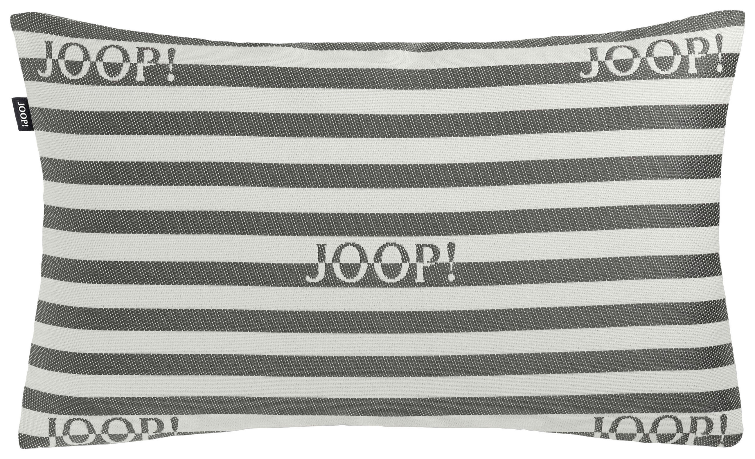 OUTDOOR-KISSEN  - Weiß/Grau, Design, Textil (30/50cm) - Joop!