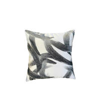 KISSENHÜLLE 45/45 cm  - Schwarz, Textil (45/45cm) - Dieter Knoll
