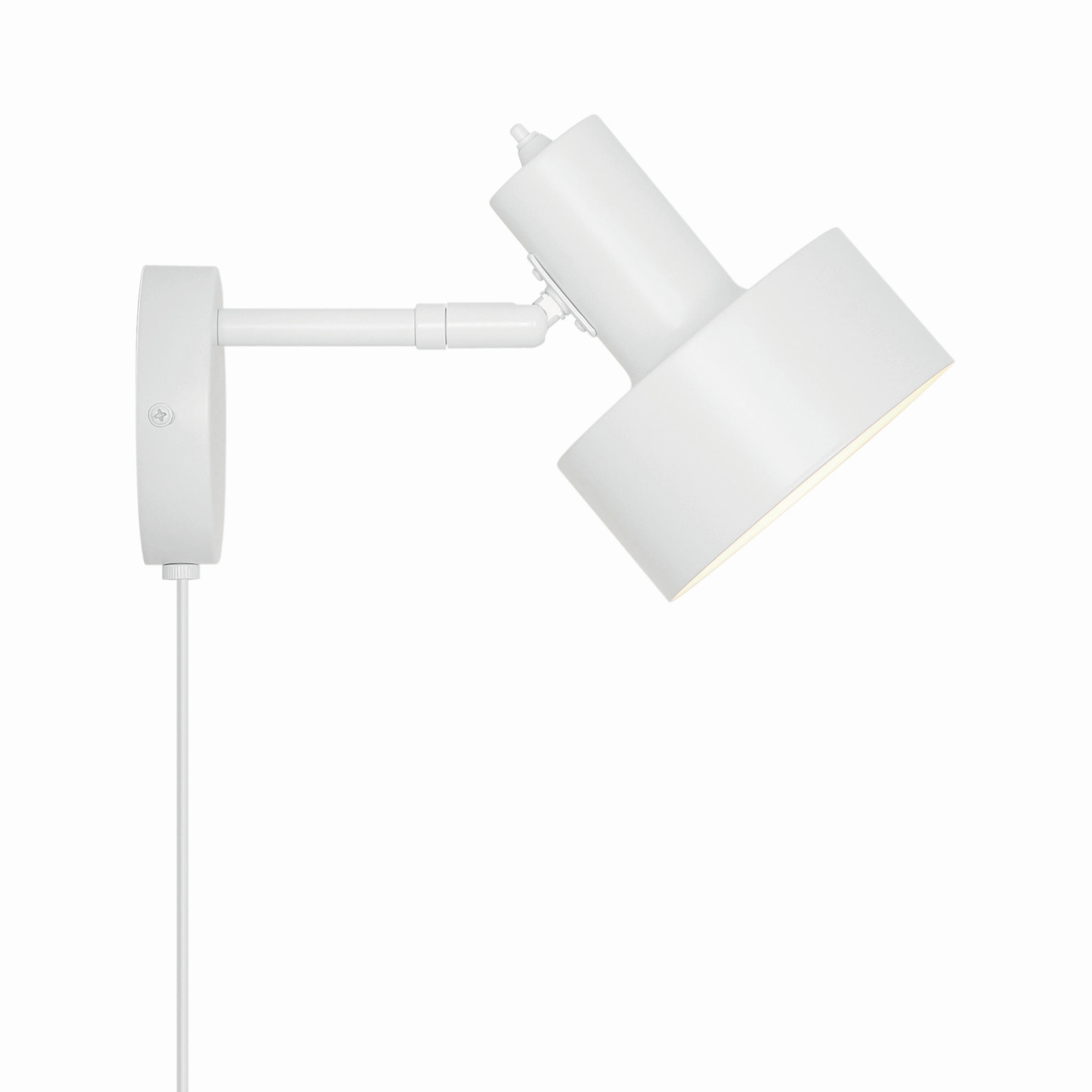 WANDLEUCHTE 27/12,5/17 cm   - Weiß, KONVENTIONELL, Metall (27/12,5/17cm) - Nordlux