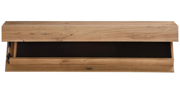 WANDREGAL  - Eichefarben, Basics, Holzwerkstoff (80/7/24cm) - Xora