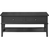 COUCHTISCH in Holzwerkstoff  - Silberfarben/Schwarz, Design, Holzwerkstoff/Metall (103/46/52cm) - MID.YOU