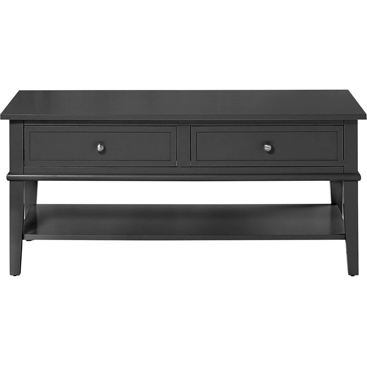 COUCHTISCH in Holzwerkstoff  - Silberfarben/Schwarz, Design, Holzwerkstoff/Metall (103/46/52cm) - MID.YOU