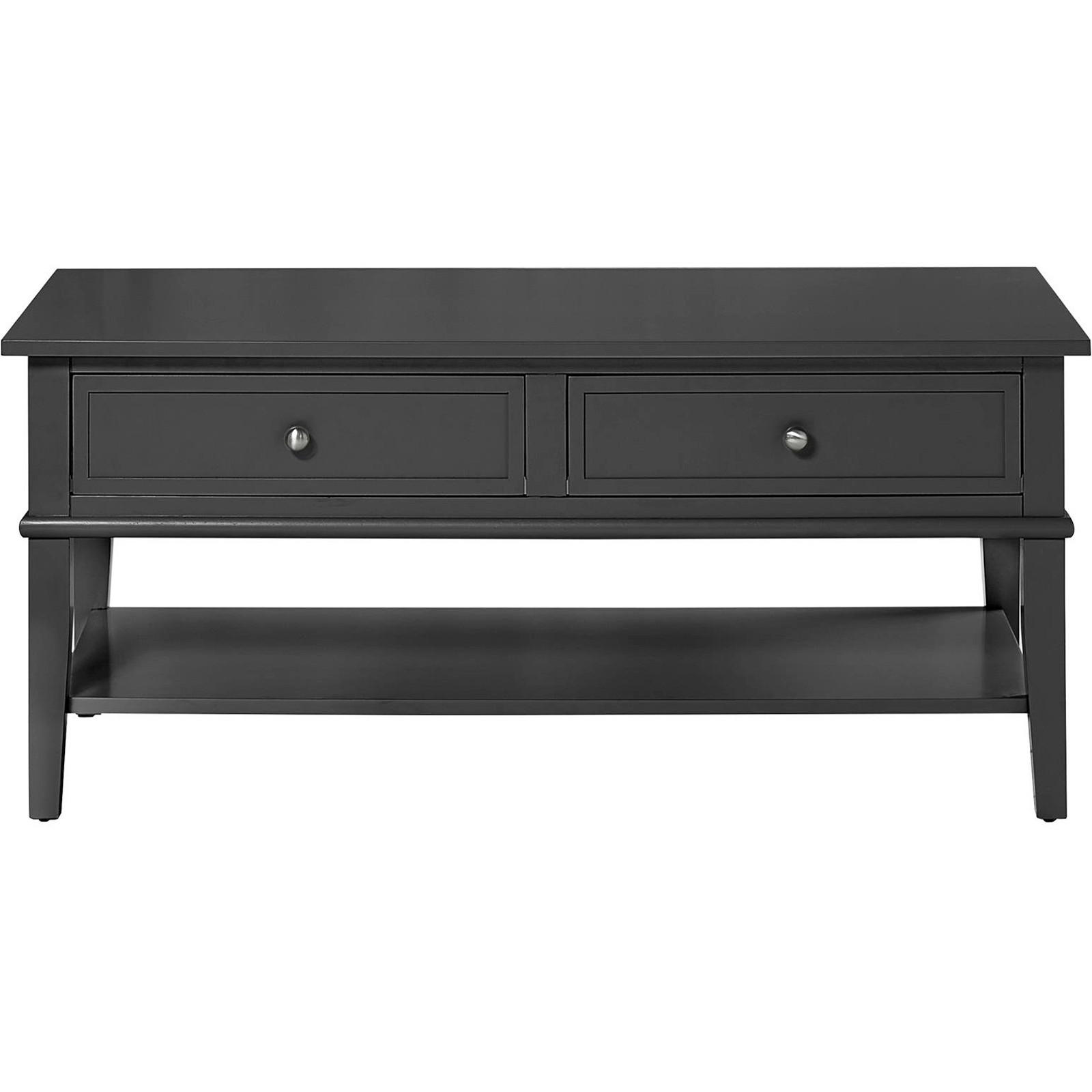Mid.you Couchtisch Franklin Schwarz 52x46x103 cm