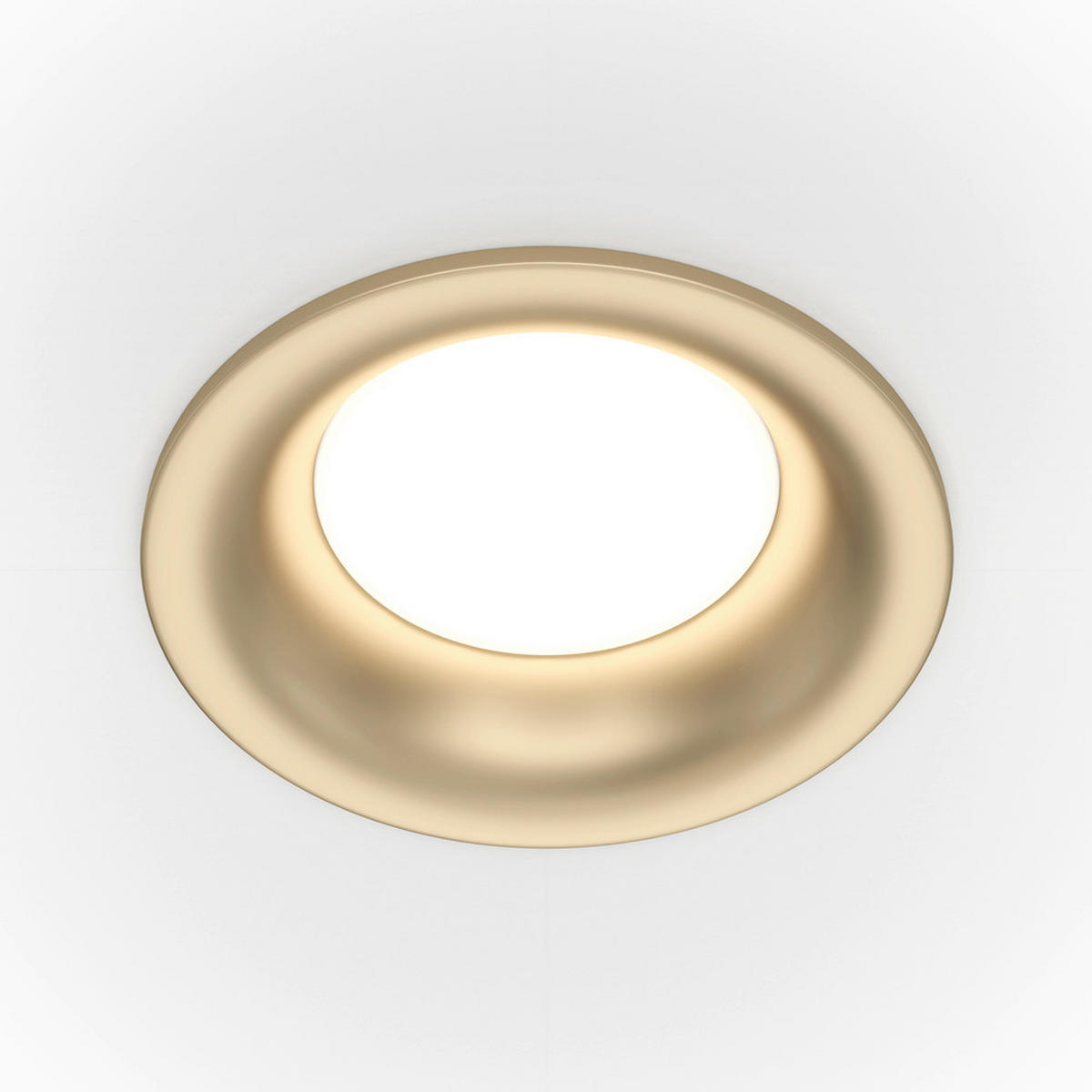 DECKENLEUCHTE  8,5/3 cm    - Goldfarben, Modern, Metall (8,5/3cm) - MAYTONI