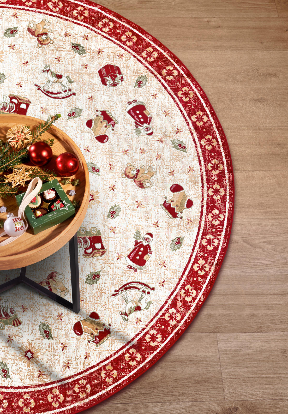 VINTAGE-TEPPICH 200 cm Toy's Delight Nostalgic Shine  - Rot/Multicolor, Design, Kunststoff/Textil (200cm) - Villeroy & Boch