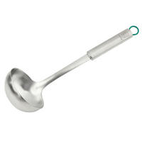 SCHÖPFLÖFFEL  - Silberfarben/Grau, Design, Metall (30,5cm) - Chefkoch+Fackelmann