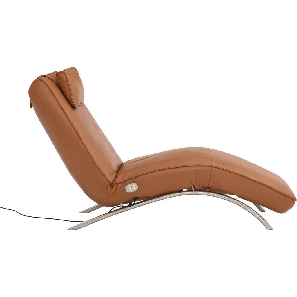 Thumbnail - Koinor Relaxliege, Braun, Leder, Echtleder, Nappaleder, 1-Sitzer, 70x95x208 cm, Goldenes M, Made in Germany, DIN EN ISO ...