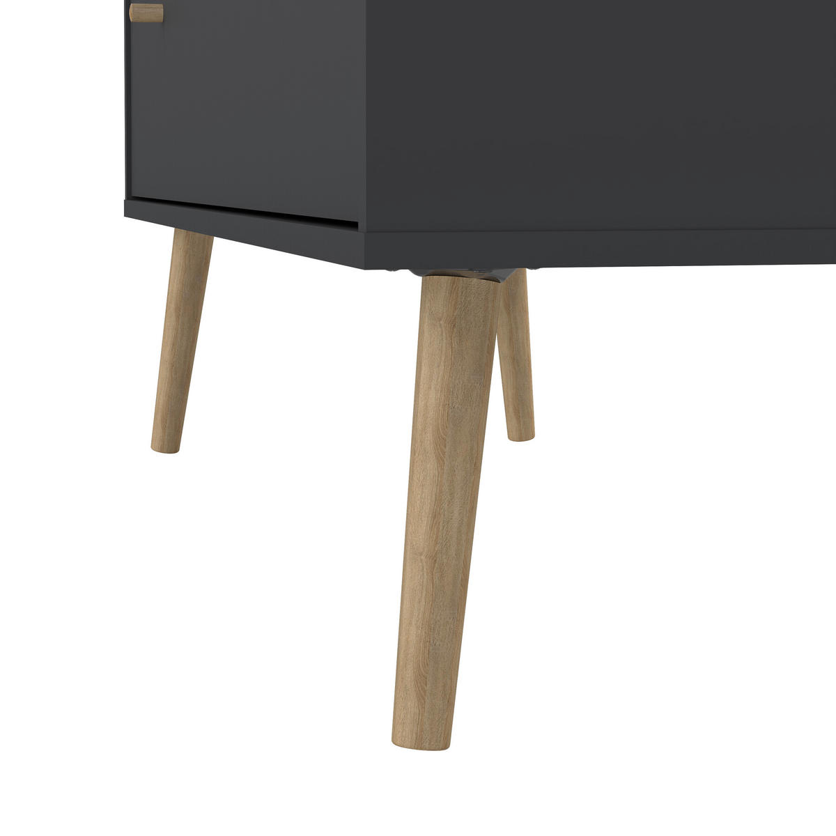KOMODA, šedá, 98,7/81,7/39,1 cm - šedá/barvy dubu, Design, dřevo/kompozitní dřevo (98,7/81,7/39,1cm) - Best Price