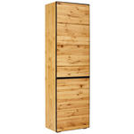 GARDEROBENSCHRANK  in 60/200/38 cm  - Eichefarben/Anthrazit, Natur, Holz/Holzwerkstoff (60/200/38cm) - Linea Natura