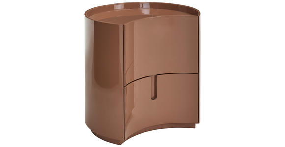 NACHTSCHRANK 52/50,5/44 cm  - Braun, Design, Holzwerkstoff (52/50,5/44cm) - Novel