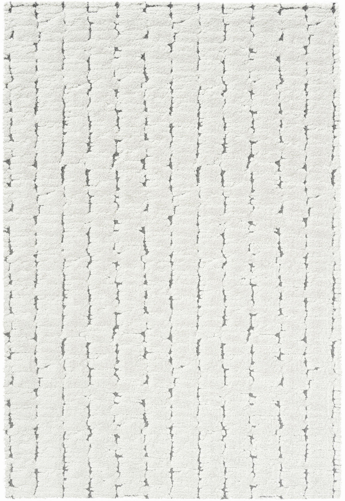 WEBTEPPICH 200/290 cm Masai Anthrazit, Creme, Schwarz  - Anthrazit/Creme, KONVENTIONELL, Kunststoff/Textil (200/290cm)