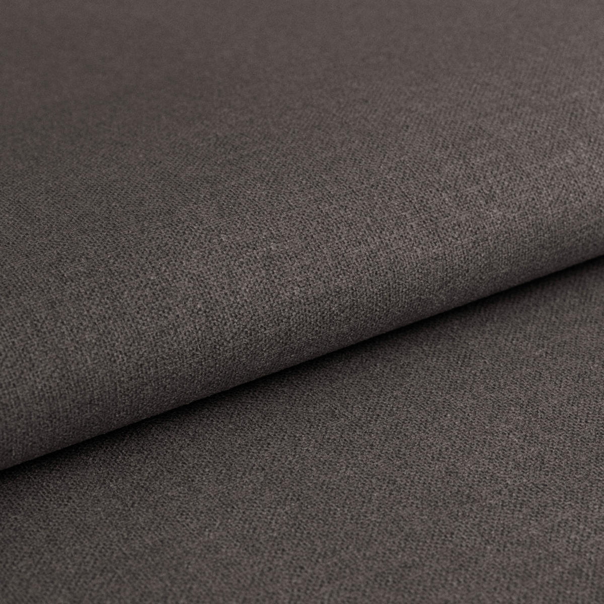WOHNLANDSCHAFT in Webstoff Dunkelbraun  - Dunkelbraun/Schwarz, Modern, Kunststoff/Textil (233/311cm) - MID.YOU
