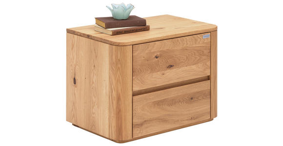 NACHTKÄSTCHEN in massiv Wildeiche Eichefarben - Eichefarben, Natur, Holz (60/45/38cm) - Valnatura