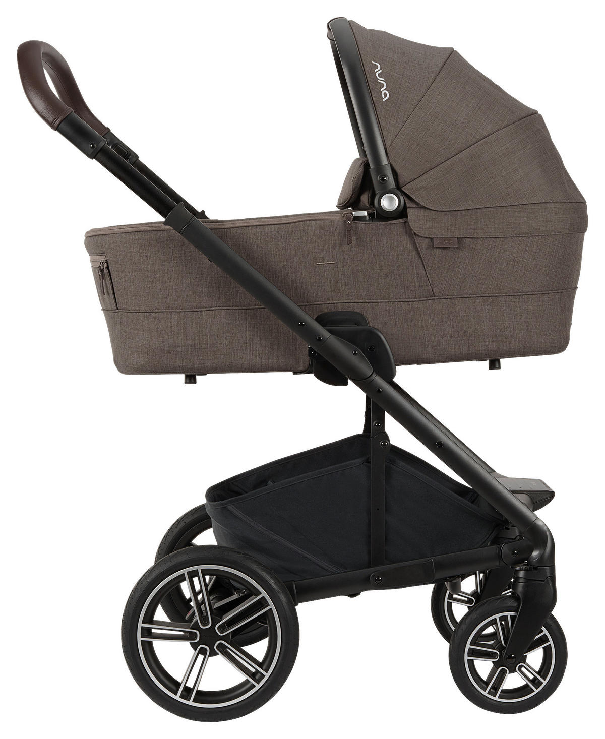 KINDERWAGENSET Mixx Next  - Graubraun, Basics, Kunststoff (60/110/82cm) - Nuna